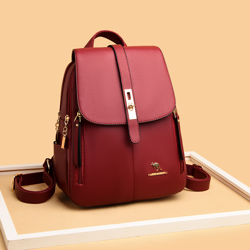 Luxury Women Leather Backpacks - Luxury Bags Leather 评论和价格
