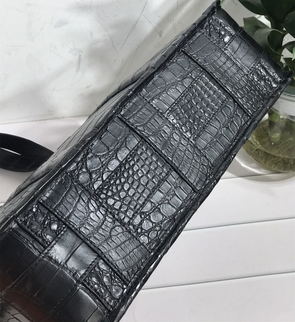 New Crocodile Leather Laptop B - Luxury Bags Tote 评论和价格